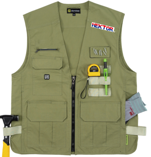 HEKTOR Work Vest – Khaki (Limited)